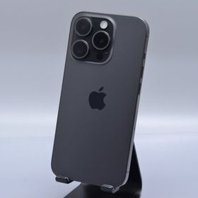 Apple iPhone15 Pro 256GB ブラックチタニウム A3101 MTUC3J/A バッテリ87% ■SIMフリー★Joshin8026【1円開始・送料無料】