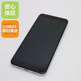 超美品 Google Pixel 3a クリアリーホワイト スマホ 本体 白ロム 土日祝発送OK 03000
