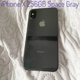 iPhone X本体 256GB SpaceGray SIMフリーシンガポール版