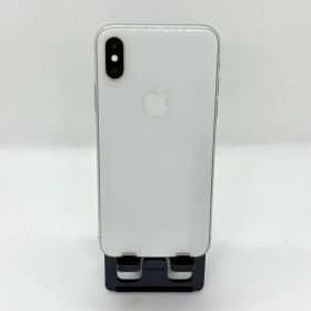 【良品】【新品バッテリー100%】 iPhone X 256GB シルバー 7640 SIMフリー