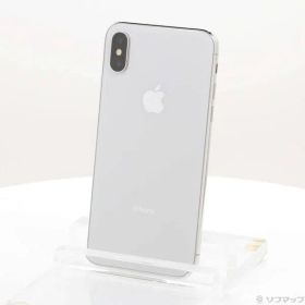 〔中古品〕 iPhoneX 256GB シルバー MQC22J／A SIMフリー【269】