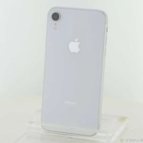 〔中古品〕 iPhoneXR 64GB ホワイト MT032J／A SIMフリー【258】