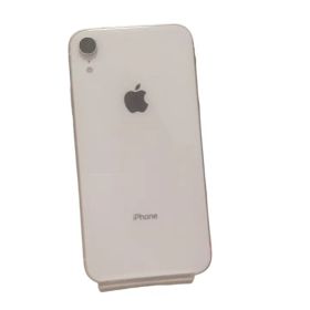 中古品 訳あり品 iPhoneXR 64GB ホワイト SIMフリー バッテリー87%