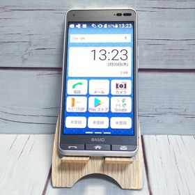 au 京セラ BASIO3 KYV43 ブルー 429