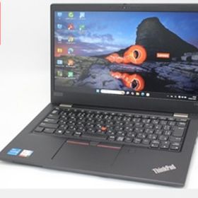 良品 フルHD 13.3型 Lenovo ThinkPad L13 Gen2 Windows11 第11世代 i5-1135G7 16GB NVMe 256GB-SSD カメラ 無線 Office付き 管:0943w