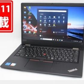 充放電回数25回 559時間 中古美品 フルHD 13.3型 Lenovo ThinkPad L13 Gen2 Win11 第11世代 i5-1135G7 16GB 256GB-SSD カメラ 無線 :1103m