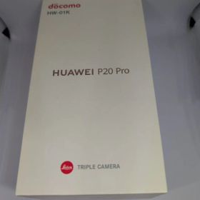 HUAWEI P20 Pro HK-01K docomo