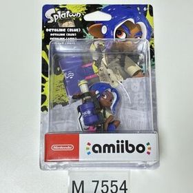 M7554 ●新品 ※台紙折れあり 未開封 即決●amiibo オクトリング ブルー (アミーボ スプラトゥーン 青) ●Splatoon / Octoling Blue