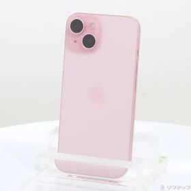 〔中古品〕 iPhone15 128GB ピンク MTMJ3J／A SIMフリー【196】
