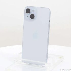 〔中古品〕 iPhone15 128GB ブルー MTML3J／A SIMフリー【344】
