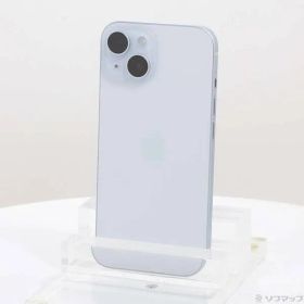 〔中古品〕 iPhone15 256GB ブルー MTMR3J／A SIMフリー【344】