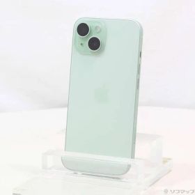 〔中古品〕 iPhone15 256GB グリーン MTMT3J／A SIMフリー【352】