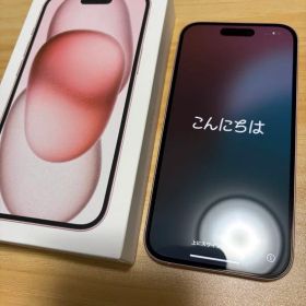 Apple iPhone 15 ピンク 本体