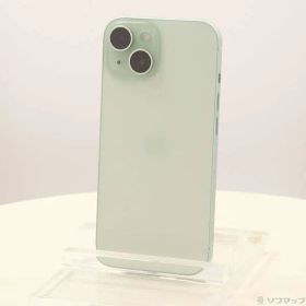 〔中古品〕 iPhone15 128GB グリーン MTMM3J／A SIMフリー【251】