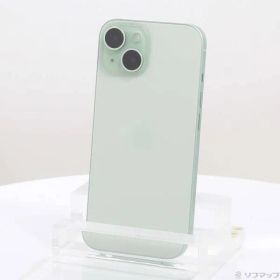 〔中古品〕 iPhone15 128GB グリーン MTMM3J／A SIMフリー【262】