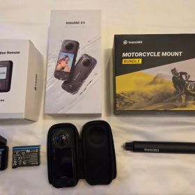 Insta360 X3 64GB バイク撮影セット 走行動画セット（美品）