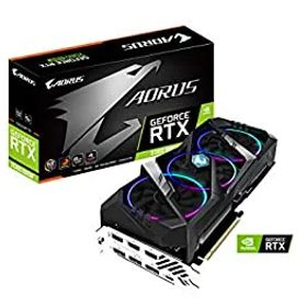 【中古】「非常に良い」GIGABYTE AORUS GeForce RTX 2060 Super 8G グラフィックスカード 3 x ウィンドフォースファン 8GB 256-Bit GDDR6 GV-N206SAORUS-8GC ビデオカー