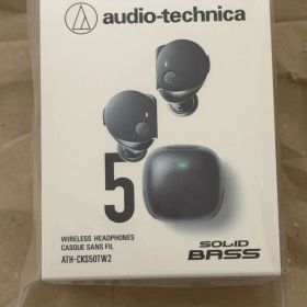 新品未開封オーディオテクニカフルワイヤレスイヤホンATH-CKS50TW2BK