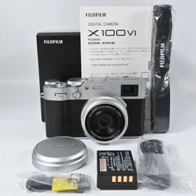 ★ほぼ新品★FUJIFILM X100VI シルバー ショット数 29回