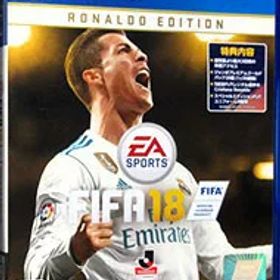 【中古】PS4 FIFA 18 RONALDO EDITION ［DLコード使用・付属保証なし］