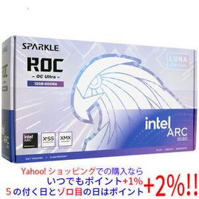 【新品訳あり(箱きず・やぶれ)】 SPARKLE SPARKLE Intel Arc B580 ROC Luna OC Ultra SB580RW-12GOC PCIExp 12GB