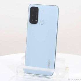 〔中古〕OPPO(オッポ) Reno5 A 128GB アイスブルー A103OP Y!mobile SIMフリー〔377-ud〕