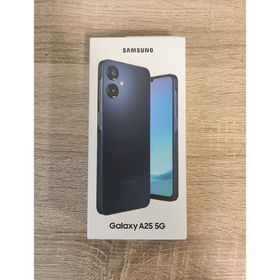 サムスン(SAMSUNG)の【最安/送込/ブラック/新品】GALAXY A25 SCG33 黒 ②(スマートフォン本体)