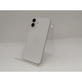 【中古】Apple 国内版 【SIMフリー】 iPhone 16 Plus 128GB ホワイト MXVC3J/A【東池袋1丁目】保証期間１ヶ月【ランクA】