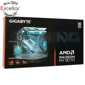 ギガバイト(GIGABYTE)のGIGABYTE製グラボ Radeon RX 9070 GV-R9070GAMING OC-16GD PCIExp 16GB(PCパーツ)