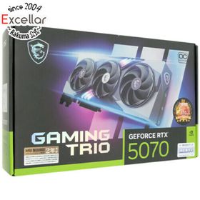 エムエスアイ(msi)のMSI製グラボ GeForce RTX 5070 12G GAMING TRIO OC PCIExp 12GB(PCパーツ)