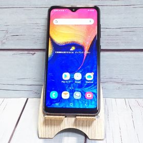 au Galaxy A20 SCV46 Black 221