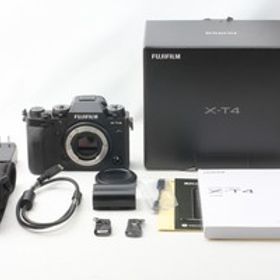 フジフィルム FUJIFILM X-T4 ボディ ブラック 付属品満載 元箱◇M48993