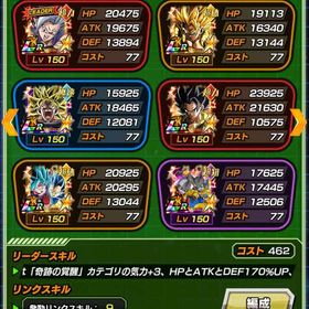 引退データー | ドッカンバトルのアカウントデータ、RMTの販売・買取一覧