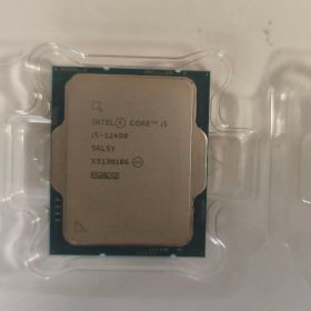 Intel Core i5-12400 CPU動作品