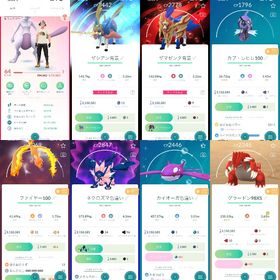 即戦力垢❗️2018年開始❗️背景剣の王&盾の王❗️合体ネクロズマ❗️伝説幻145体等 | ポケモンGOのアカウントデータ、RMTの販売・買取一覧