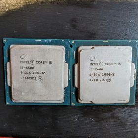 Intel Core i5-6500 & core i5-7400