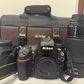 フルサイズカメラデビューセットNikon D800一眼レフ + レンズ3本セット