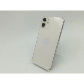 【中古】Apple SoftBank 【SIMロック解除済み】 iPhone 12 mini 64GB ホワイト MGA63J/A【広島】保証期間1ヶ月【ランクC】