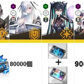 即时対応🍭限定ニケ4体+石垢🍭 | 勝利の女神NIKKE(メガニケ)のアカウントデータ、RMTの販売・買取一覧