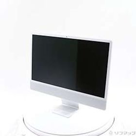 iMac 24-inch Late-2023 MQRK3J／A Apple M3 8コアCPU_10コアGPU 16GB SSD1TB シルバー 〔15.3 Sequoia〕