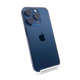 アップル(Apple)の【全額返金保証】【最速発送】Apple iPhone iPhone 15 Pro 256GB ブルーチタニウム SIMフリー 動作確認済(スマートフォン本体)