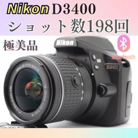 ✨ショット回数198回✨ほぼ新品✨Nikon D3400 レンズキット