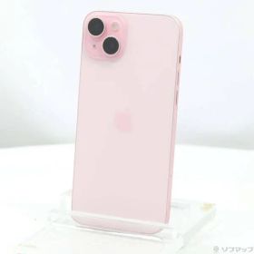 〔中古品〕 iPhone15 Plus 128GB ピンク MU093J／A SIMフリー【262】