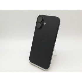 【中古】Apple docomo 【SIMフリー】 iPhone 16 128GB ブラック MYDQ3J/A【福岡天神】保証期間1ヶ月【ランクB】