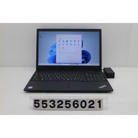 ノートパソコン Lenovo ThinkPad E590 Core i3 8145U 2.1GHz/8GB/256GB(SSD)/15.6W/FHD(1920x1080)/Win11