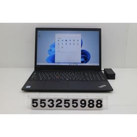 ノートパソコン Lenovo ThinkPad E590 Core i3 8145U 2.1GHz/8GB/256GB(SSD)/15.6W/FHD(1920x1080)/Win11