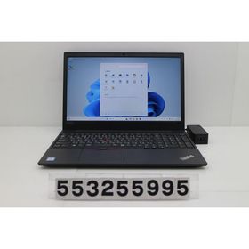 ノートパソコン Lenovo ThinkPad E590 Core i3 8145U 2.1GHz/8GB/256GB(SSD)/15.6W/FHD(1920x1080)/Win11