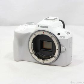〔中古品〕 EOS R50 ボディ WH【198】