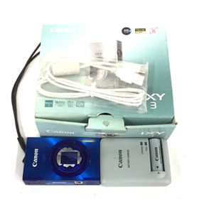 Canon IXY 3 コンパクトデジタルカメラ コンデジ ブルー 通電確認済み ジャンク