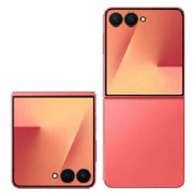 【中古】【安心保証】 Galaxy Z Flip7 SM-F766Q[256GB] SIMフリー コーラルレッド